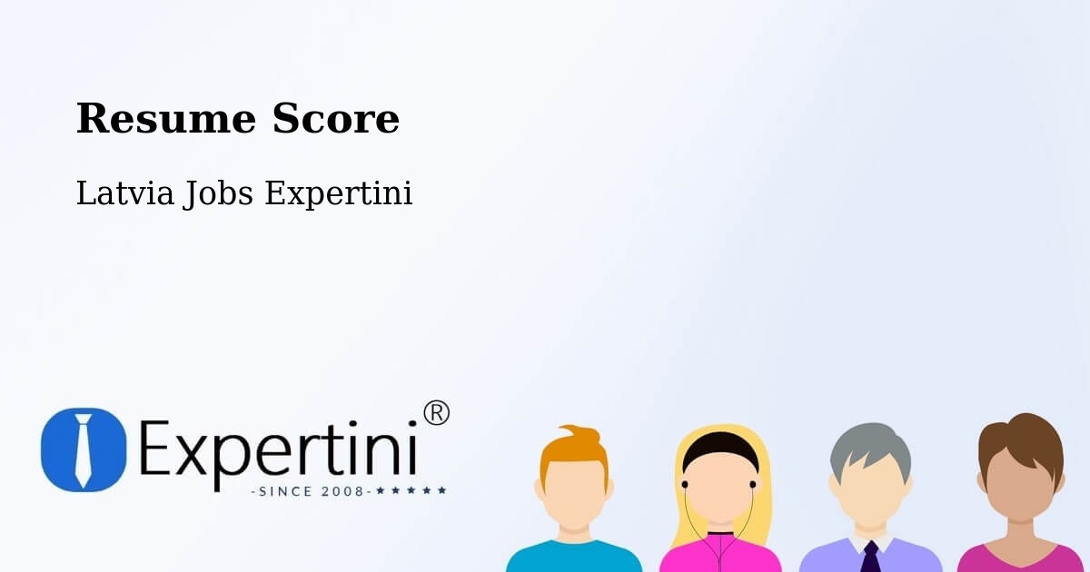 Resume Score & Job Description Match Tool – Valka - Latvia Jobs Expertini