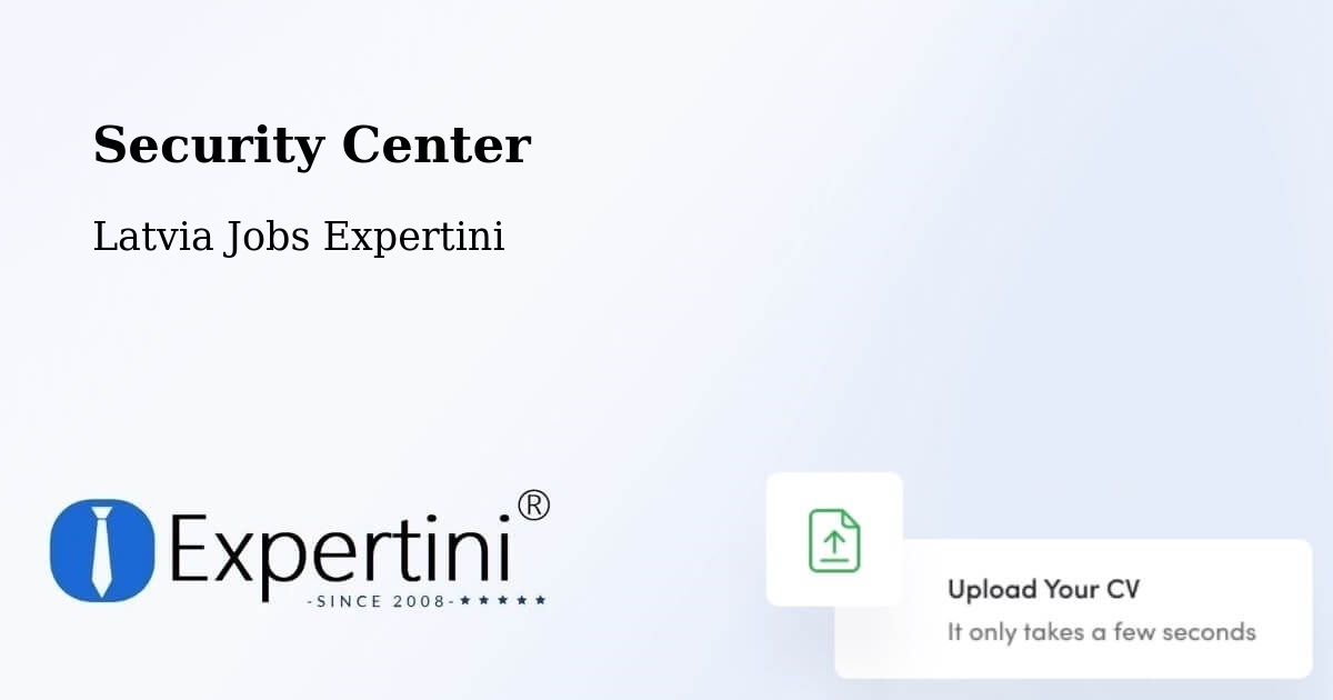 Security & Compliance – Valka - Latvia Jobs Expertini